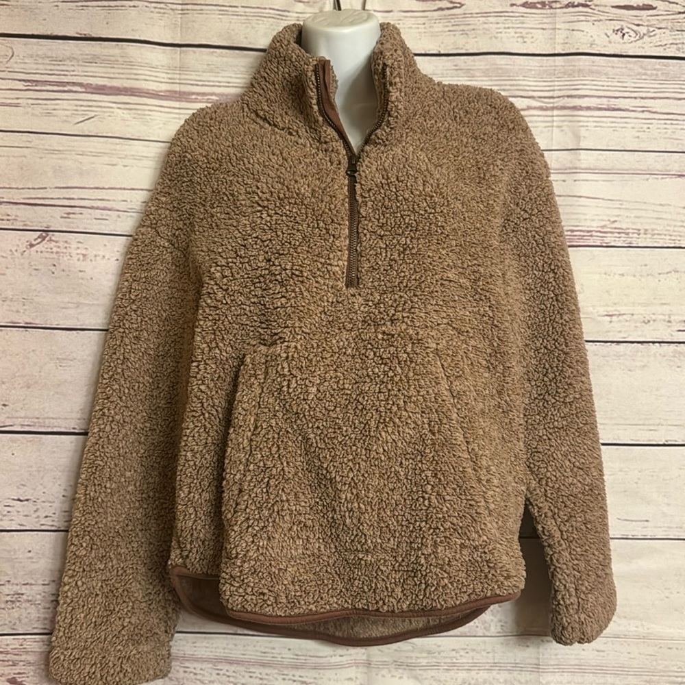 Sherpa pullover